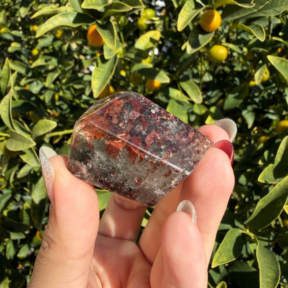 Other - No perfect On Sale!Garden Quartz Freeform, Lodolite Clear Crystal, A276